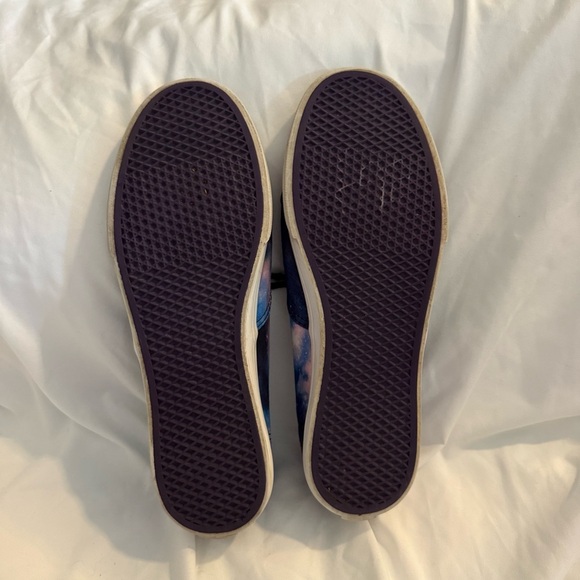 EUC Vans Lo Pro Cosmic Galaxy Lace Up Sneakers - Picture 3 of 5